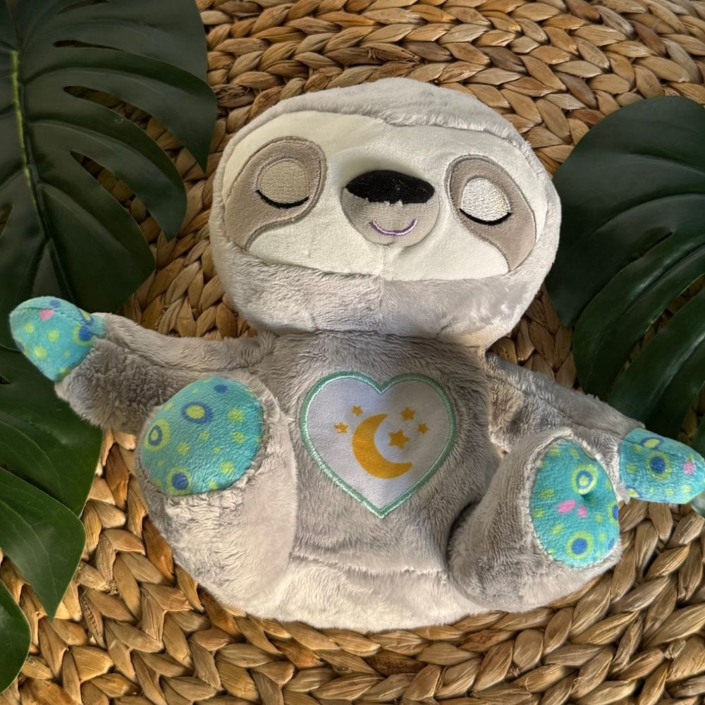 La Peluche Peluche veilleuse paresseux respirante