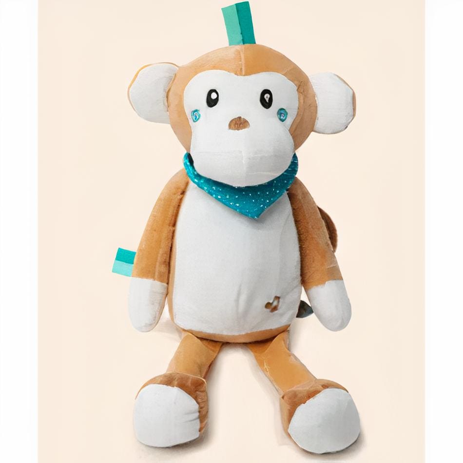 La Peluche Peluche veilleuse singe musicale