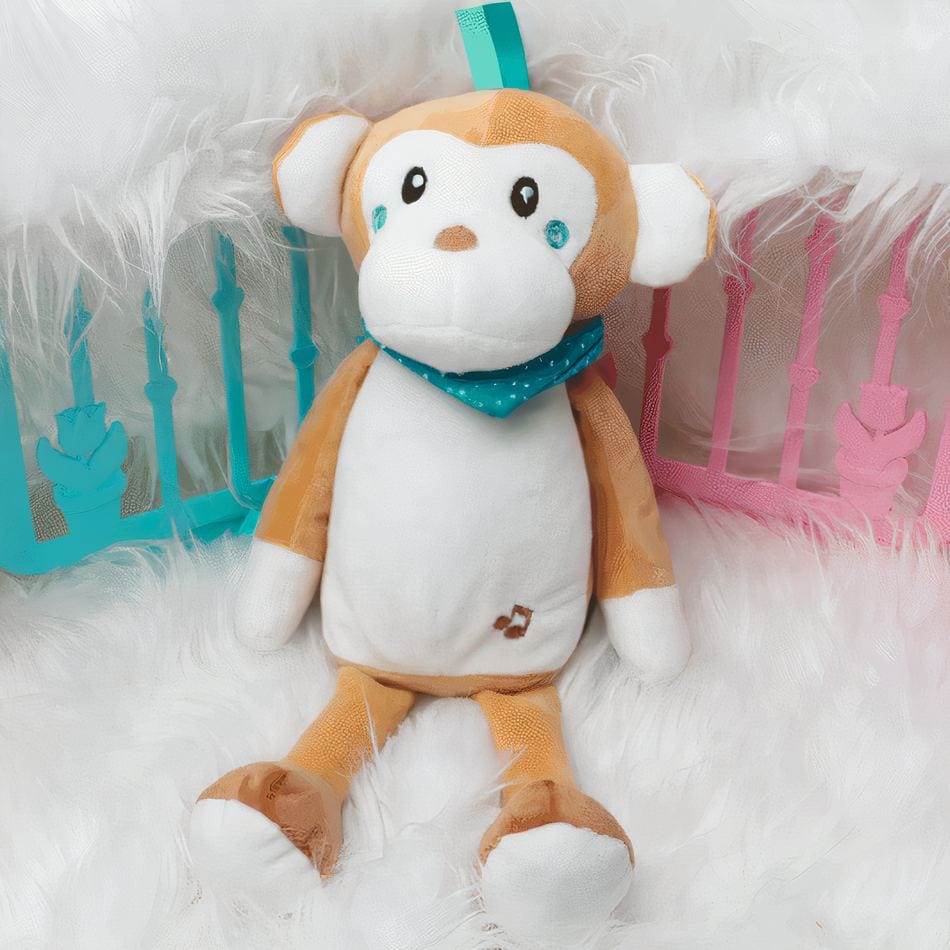 La Peluche Peluche veilleuse singe musicale
