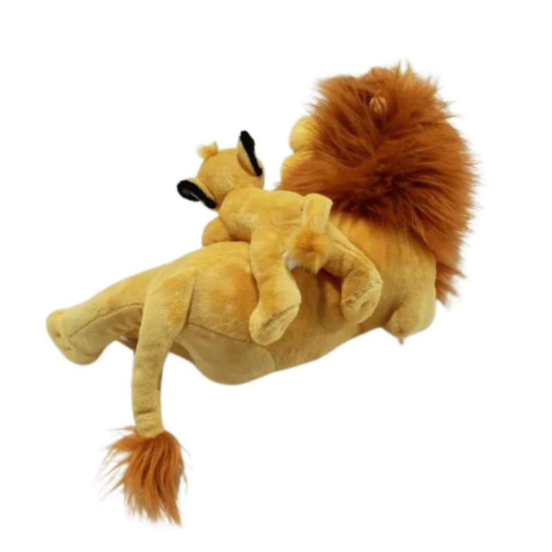 La Peluche Peluches Roi Lion "Mufasa et Simba"