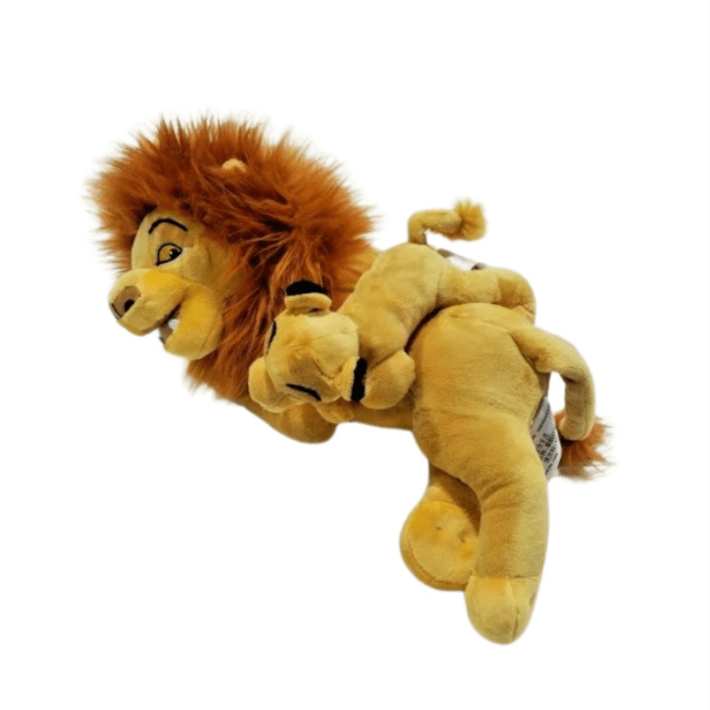 La Peluche Peluches Roi Lion "Mufasa et Simba"