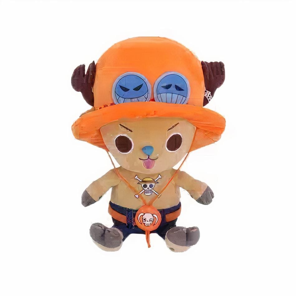 La Peluche Petite peluche Chopper Ace orange One Piece