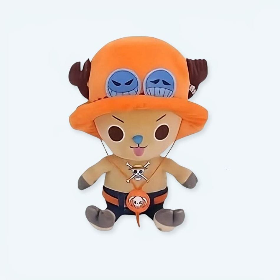 La Peluche Petite peluche Chopper Ace orange One Piece