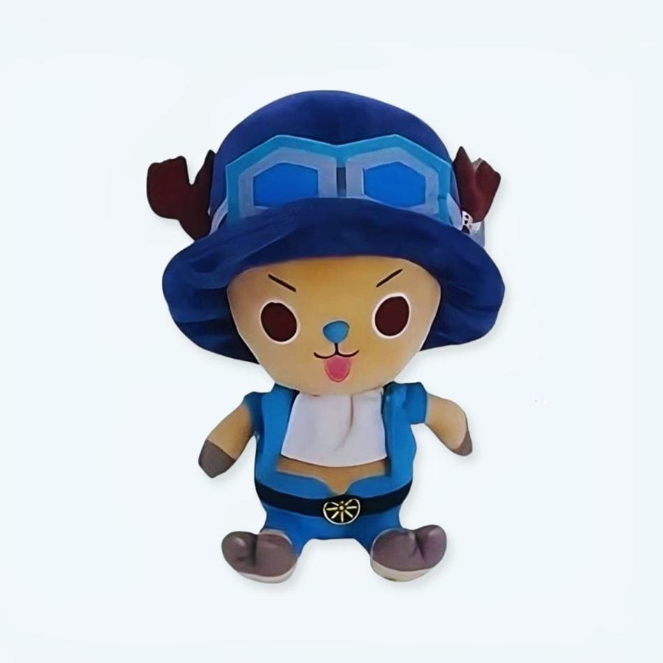 La Peluche Petite peluche Chopper bleu One piece