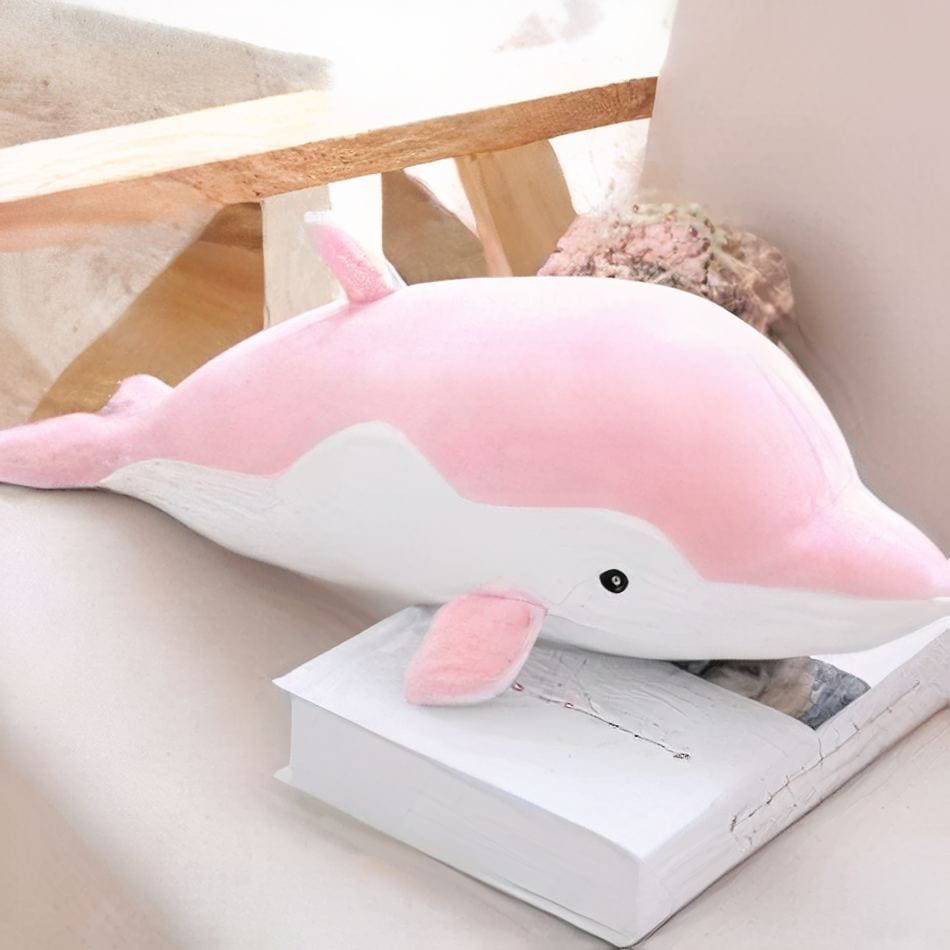 La Peluche Rose / 30cm Peluche dauphin décoration chambre