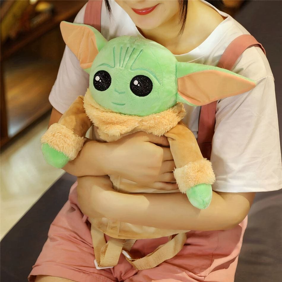 La Peluche Sac à dos peluche Bébé Yoda