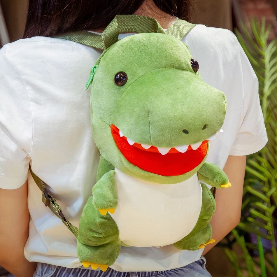 La Peluche Sac à dos peluche dinosaure