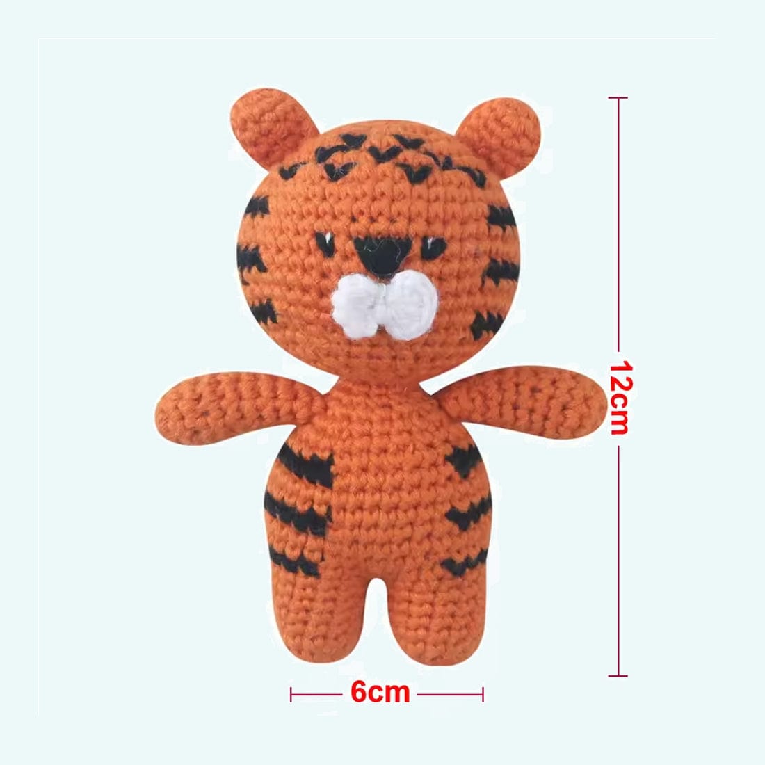 La Peluche Tigre Peluche animal en crochet