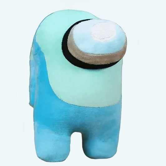 La Peluche 10cm Peluche Among Us bleue clair