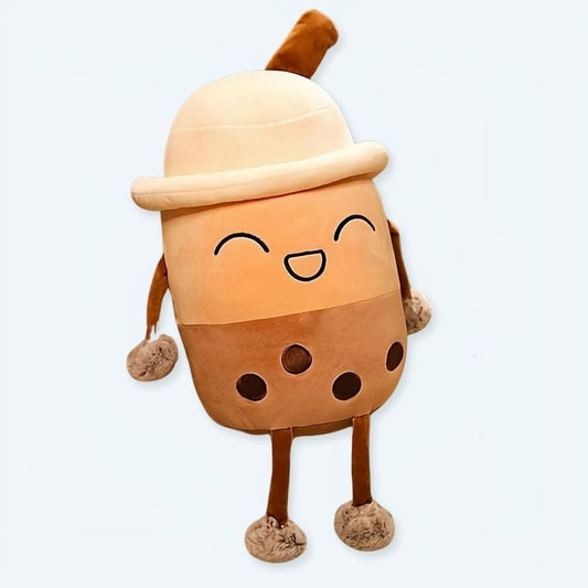 La Peluche 25cm Peluche Bubble Tea Boba riant