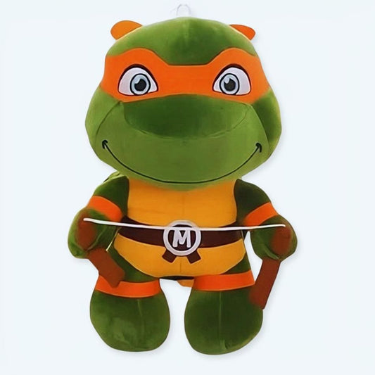 La Peluche 25cm Peluche tortue ninja Michelangelo