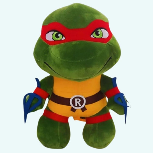 La Peluche 25cm Peluche tortue ninja Raphael