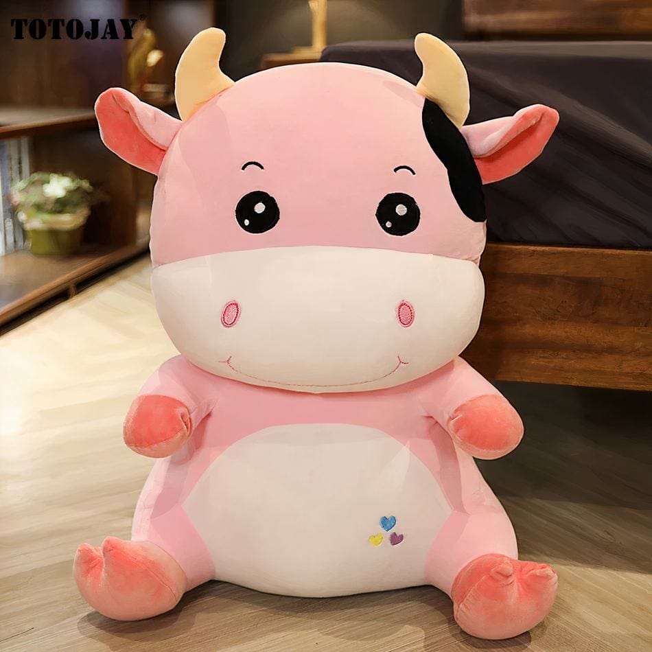 La Peluche 25cm / Rose Peluche vache adorable enfant