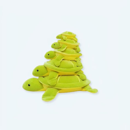 La Peluche 28cm Peluche tortue coussin confort