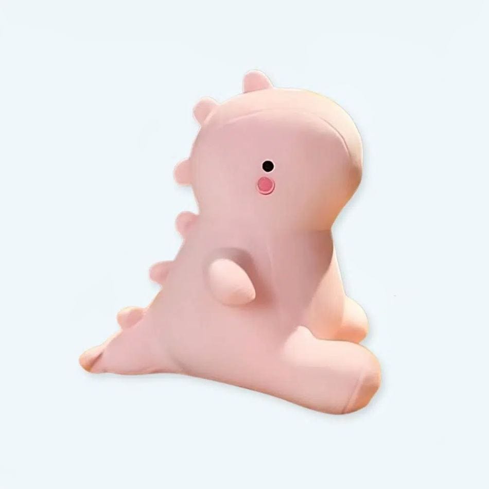 La Peluche 30cm Peluche dinosaure adorable rose