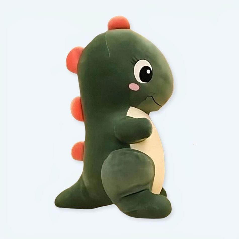 La Peluche 30cm Peluche dinosaure bébé vert
