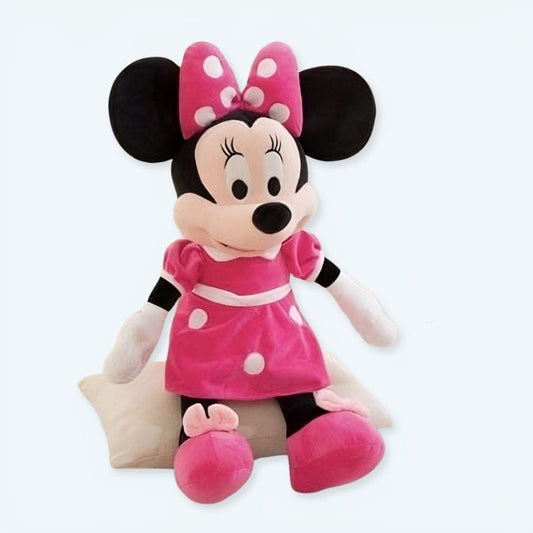 La Peluche 30cm Peluche Minnie Mouse rose