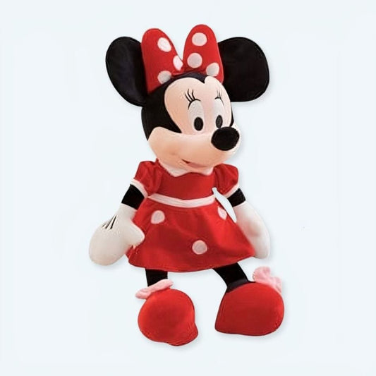 La Peluche 30cm Peluche Minnie Mouse rouge