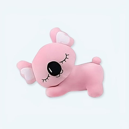 La Peluche 35cm Peluche koala rose oreiller