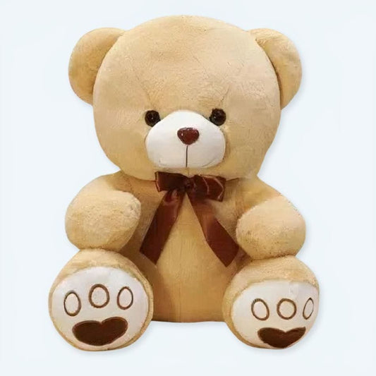 La Peluche 35cm Peluche ours beige mignon