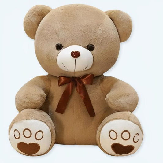 La Peluche 35cm Peluche ours brun adorable