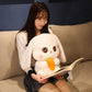 La Peluche 40cm Peluche lapin avec une carotte