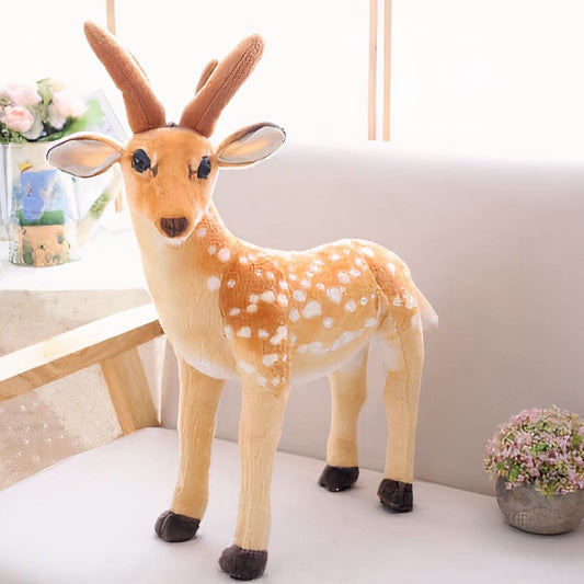 La Peluche 50cm Peluche cerf mignon