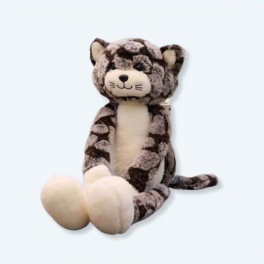 La Peluche 50cm Peluche chat marron aux longues jambes
