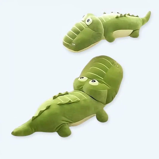 La Peluche 65cm Peluche crocodile géante