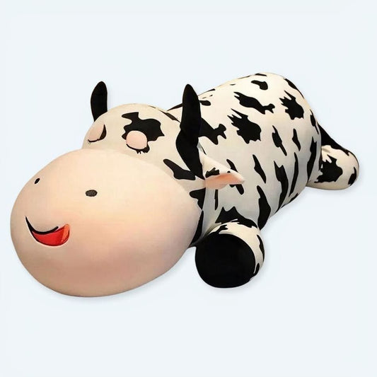 La Peluche 80cm Peluche vache géante