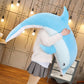 La Peluche Bleu / 100cm Peluche dauphin pour fille