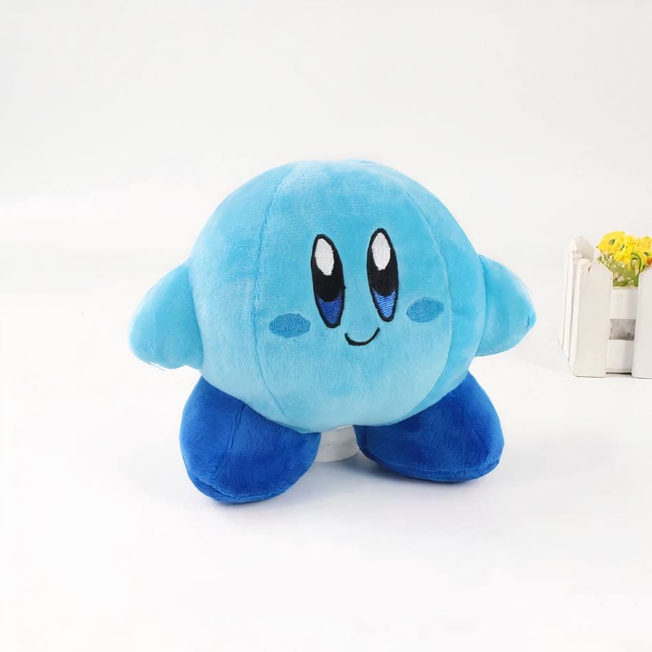 La Peluche bleu Peluche Kirby souriant rose ou bleue