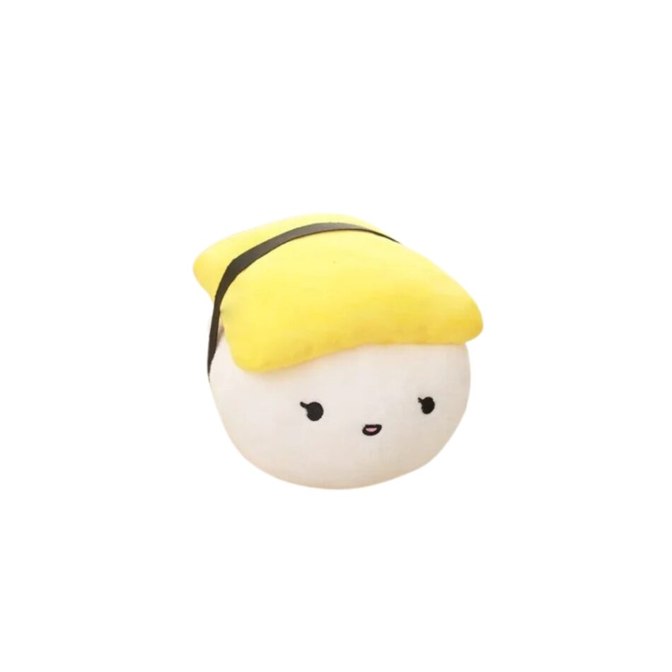 La Peluche Jaune Peluche coussin en forme de sushi