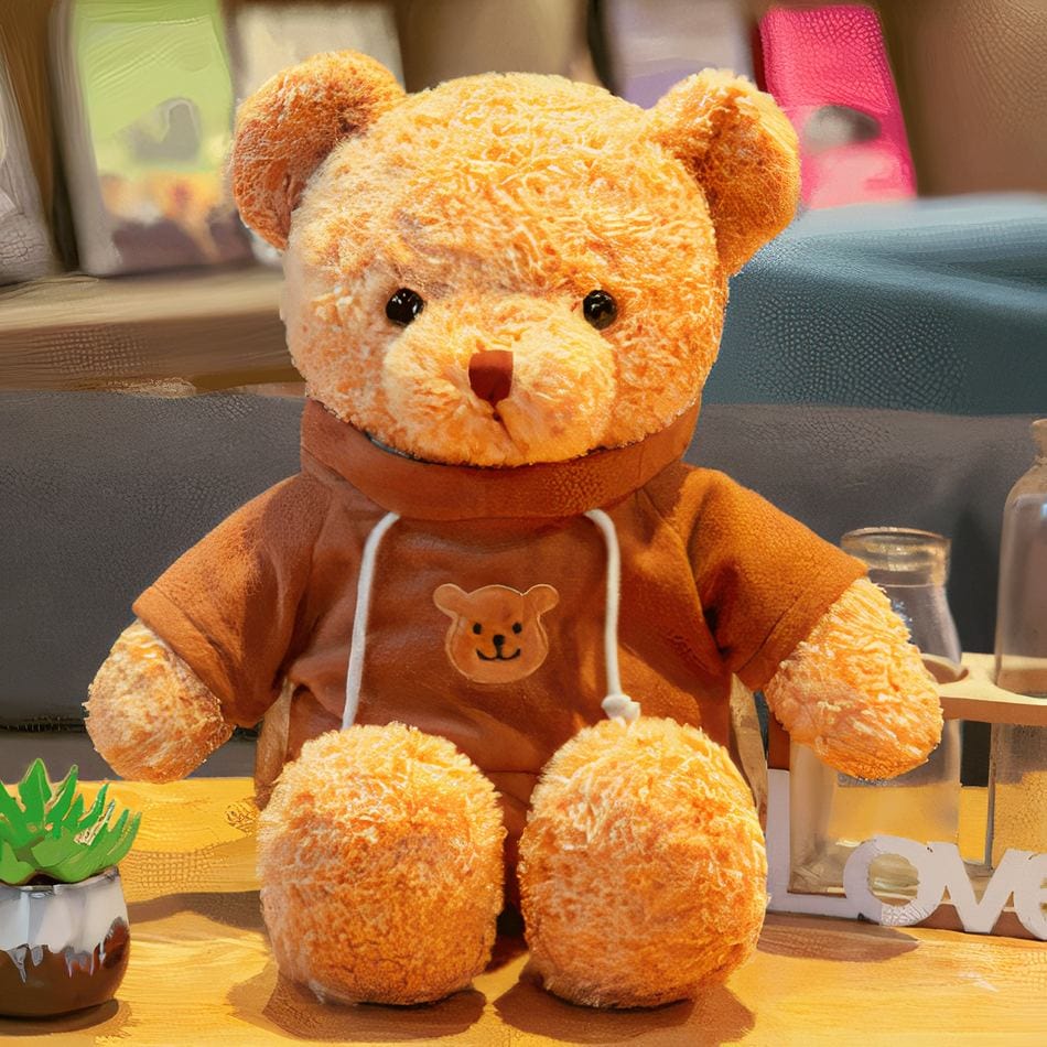 La Peluche Marron / 30cm Peluche ours avec pull