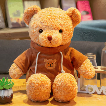 La Peluche Marron / 30cm Peluche ours avec pull