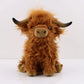 La Peluche Marron Peluche vache poilue