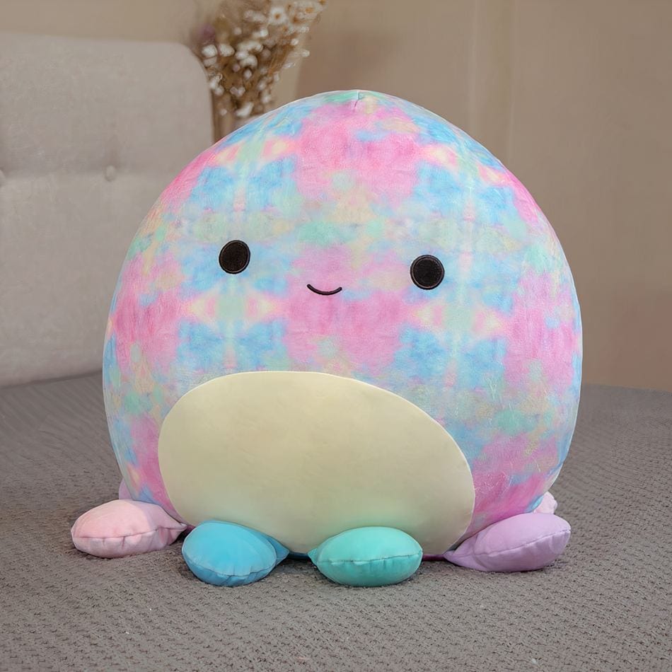 La Peluche Multicolore / 25cm Peluche pieuvre oreiller agréable