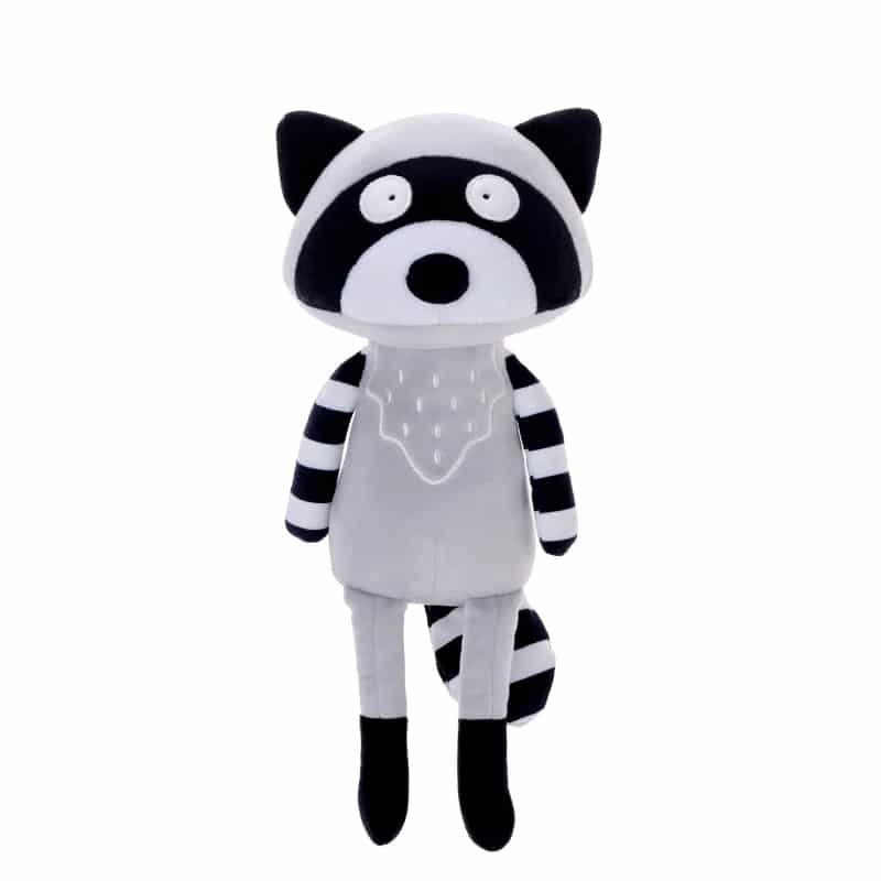 La Peluche Noir Peluche renard douce