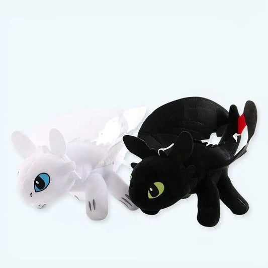 La Peluche Pack peluche dragon Krokmou + Furie Eclair