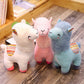 La Peluche Peluche alpaga souriant