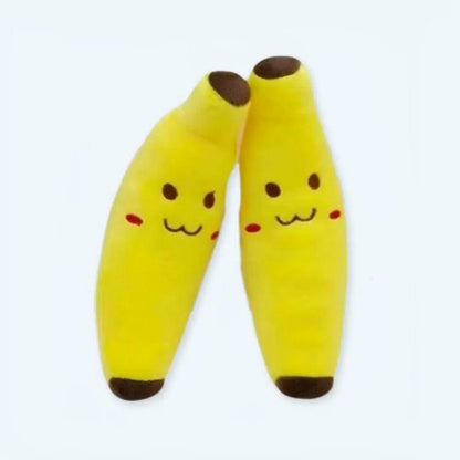 La Peluche Peluche banane happy
