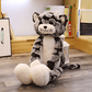 La Peluche Peluche chat marron aux longues jambes