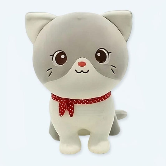 La Peluche Peluche chaton mignon avec lacet