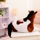 La Peluche Peluche cheval blanc marron