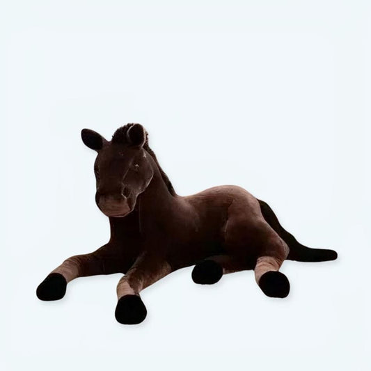 La Peluche Peluche cheval marron