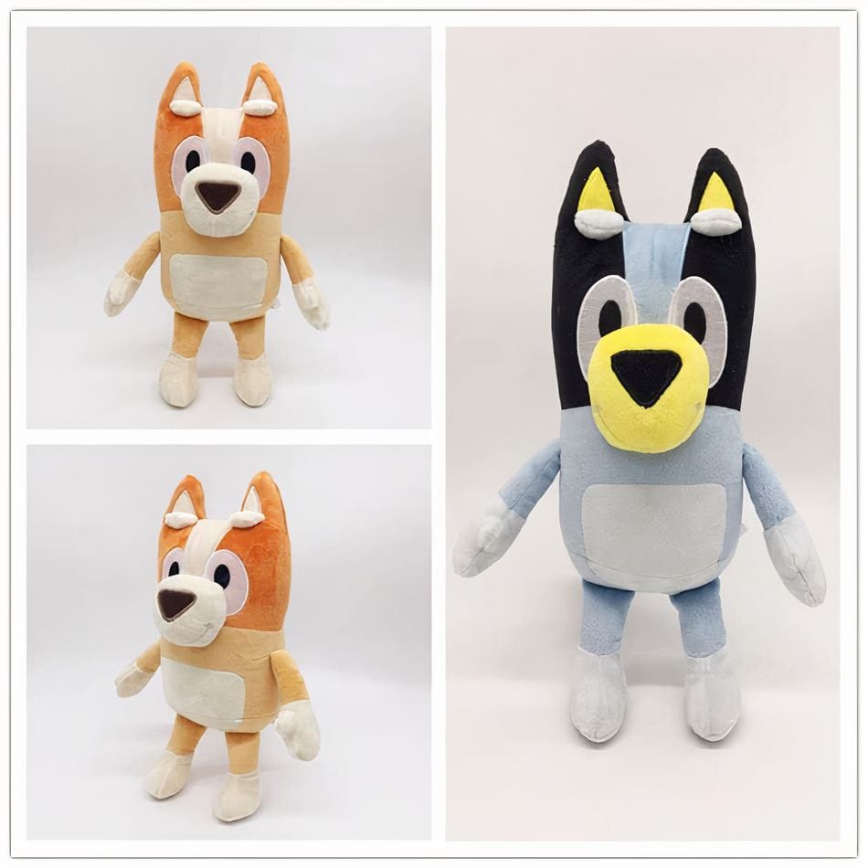 La Peluche Peluche chien Bluey et Bingo