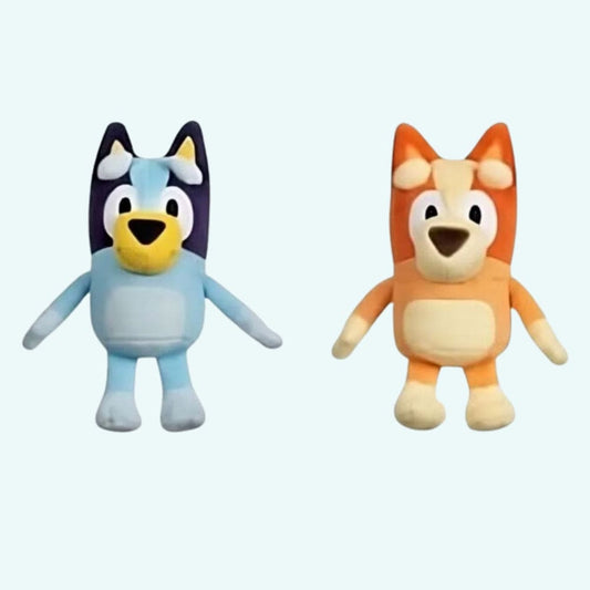 La Peluche Peluche chien Bluey et Bingo