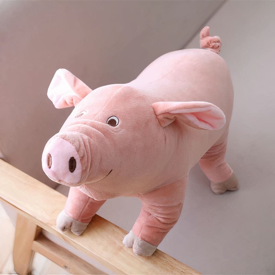 La Peluche Peluche cochon sourire