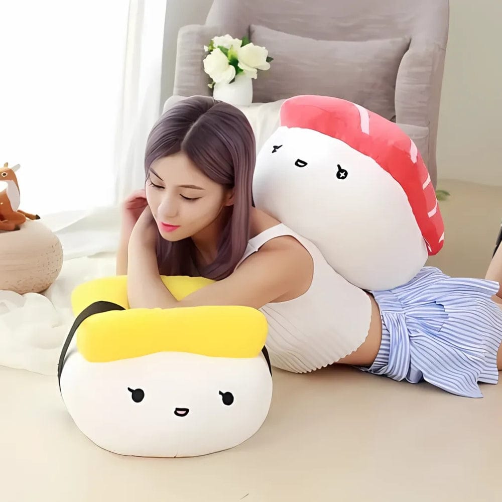 La Peluche Peluche coussin en forme de sushi