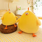 La Peluche Peluche coussin poussin jaune